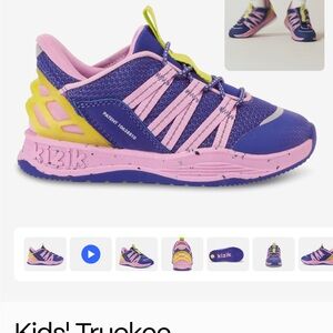 Kizik Truckee Sneakers- Blue/Purple and Pink Sneakers, size 12C
